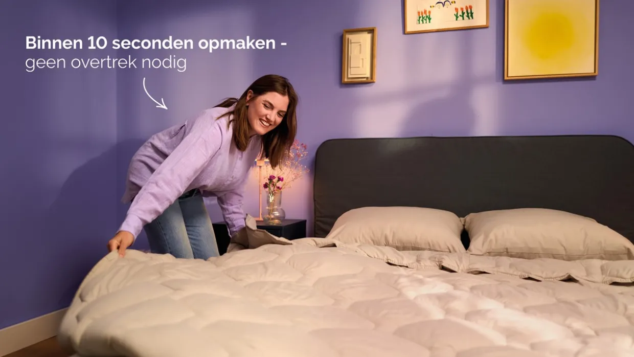 HappyBed (Kids) Zeemeermin - dekbed zonder overtrek