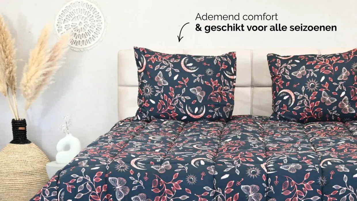 HappyBed Twilight Ruby - dekbed zonder overtrek
