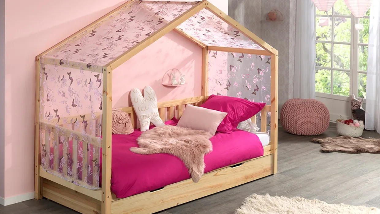 Huisbed Dallas met slaaplade en textielset