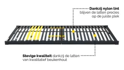 Lattenbodem Bossflex 400 vlak