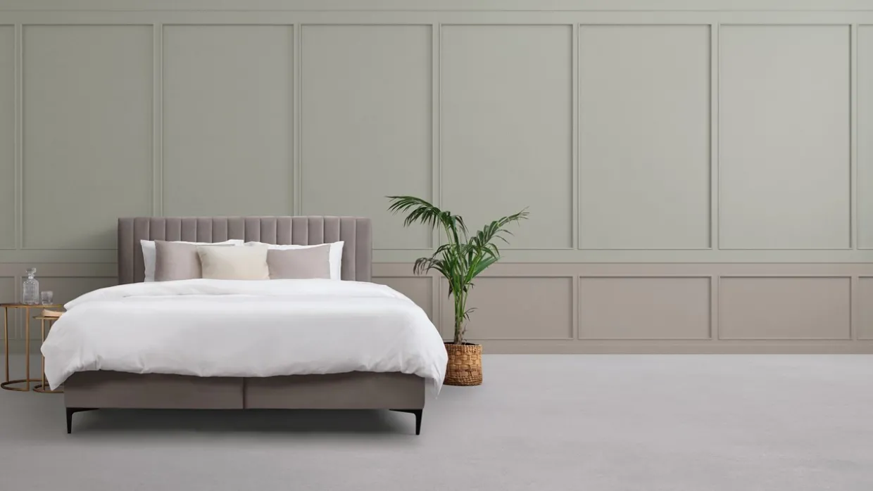 Matt Sleeps Boxspring Velvet stroken met matras Matt
