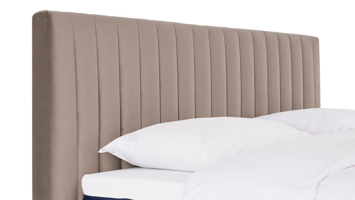 Matt Sleeps Boxspring Velvet stroken met matras Matt
