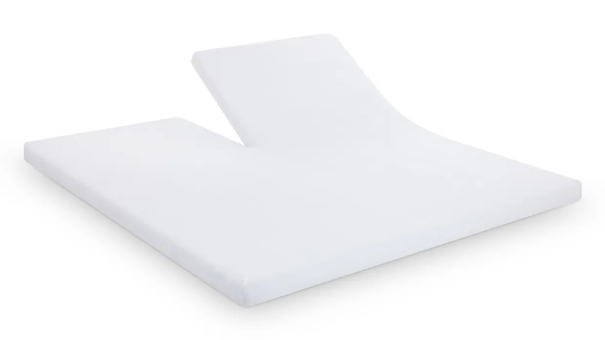 Molton matrasbeschermer B Bright voor splittopper