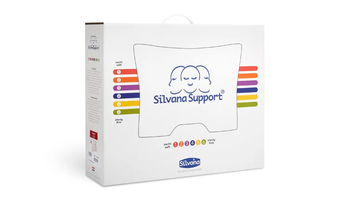 Neksteunkussen Silvana Support Rood