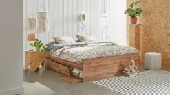 Opbergbed Barn met kleppen