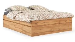 Opbergbed Barn met kleppen