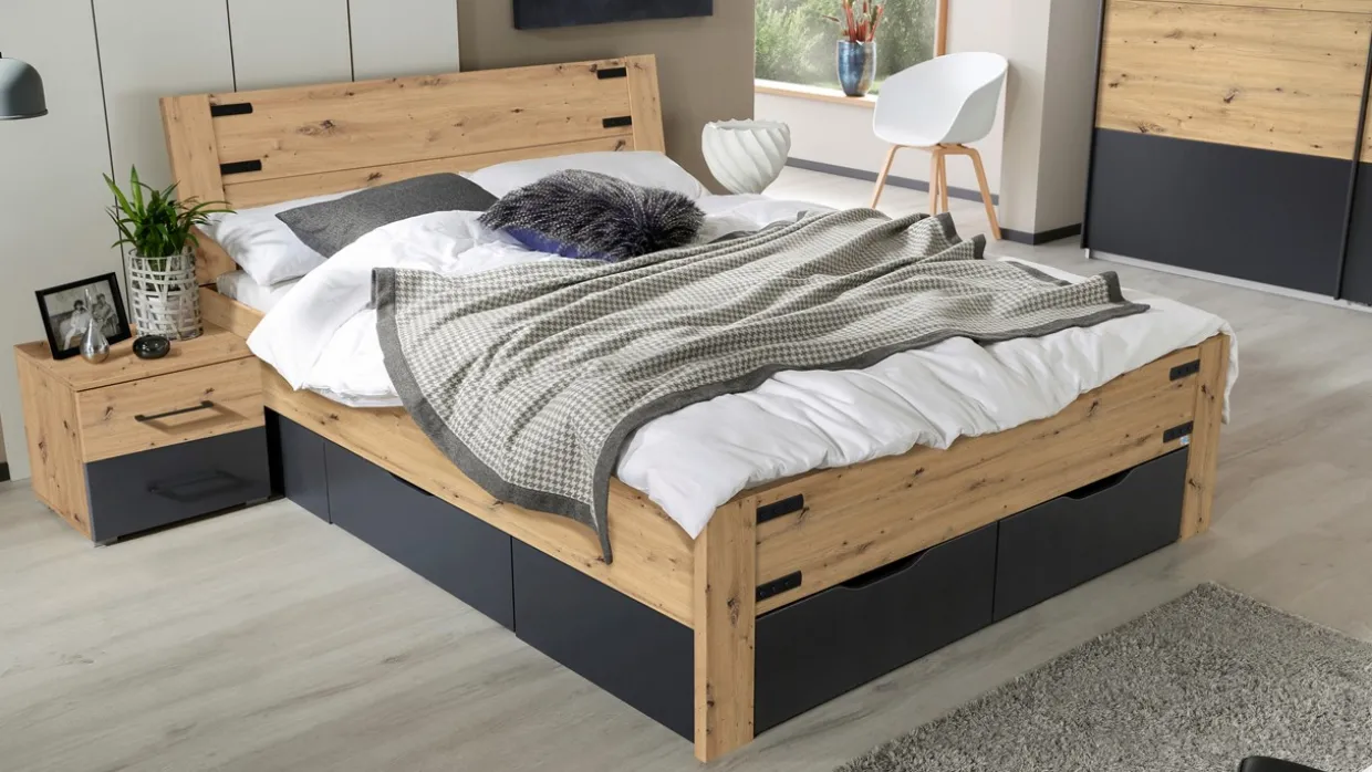 Opbergbed Birmingham met laden