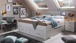 Opbergbed Butiken met 6 laden