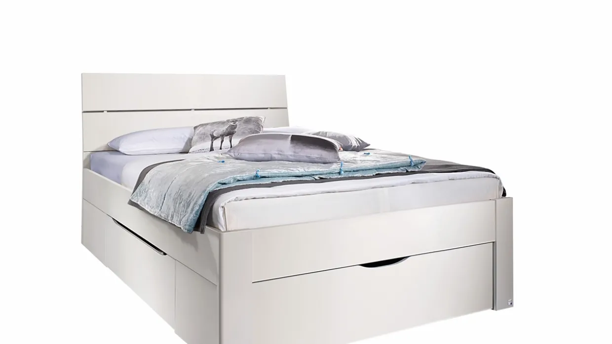Opbergbed Butiken met hoofdbord en 3 laden
