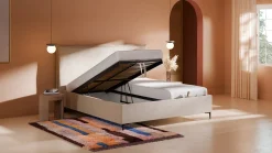 Opbergbed Morgan - Linen touch