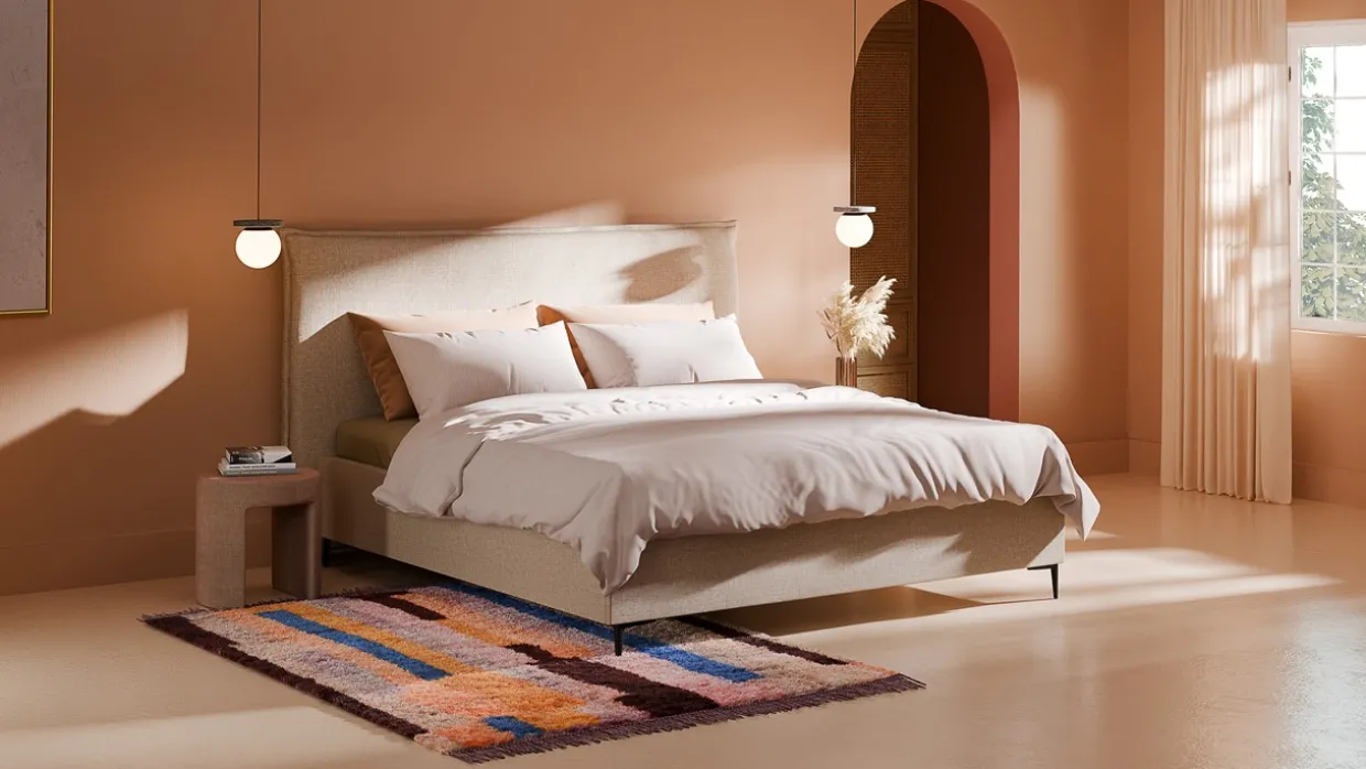 Opbergbed Morgan - Linen touch