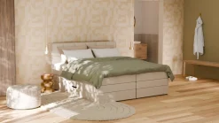 Opbergboxspring Jade - Linen touch