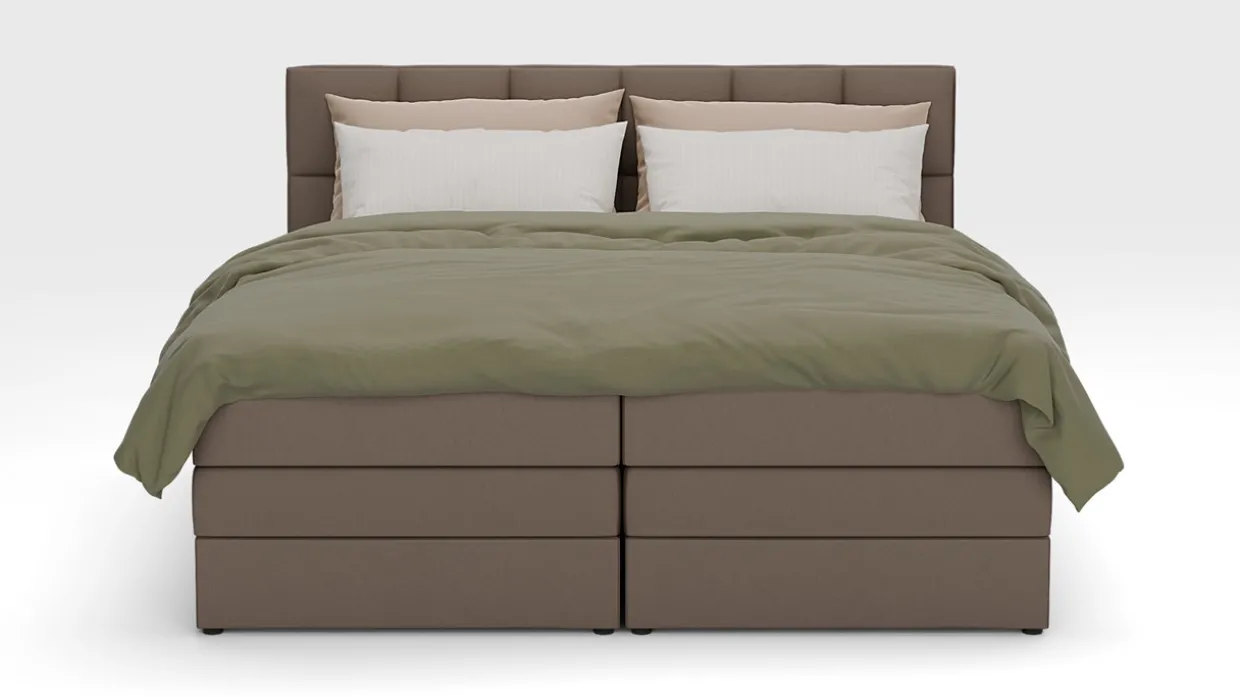 Opbergboxspring Jade - Matte leather