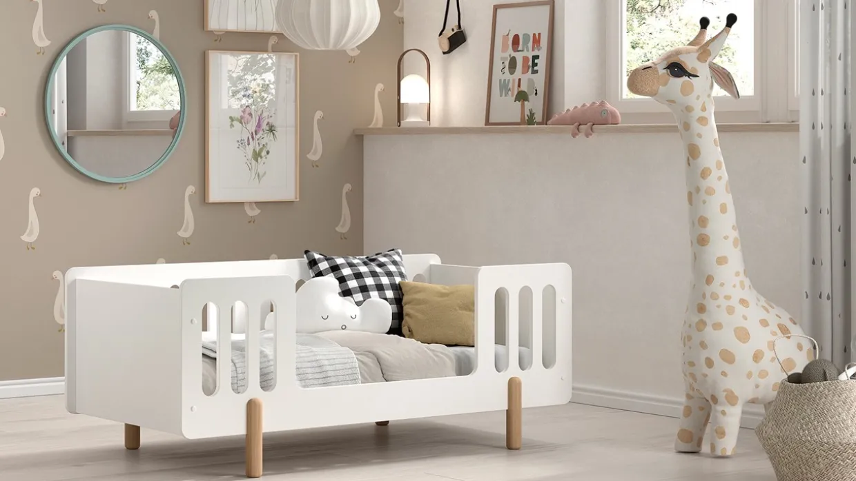 Peuterbed Smile met kast