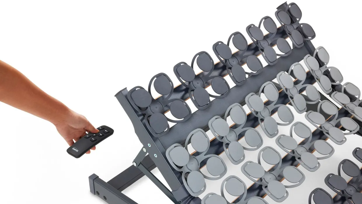 Schotelbodem Disc Premium TEMPUR® elektrisch verstelbaar