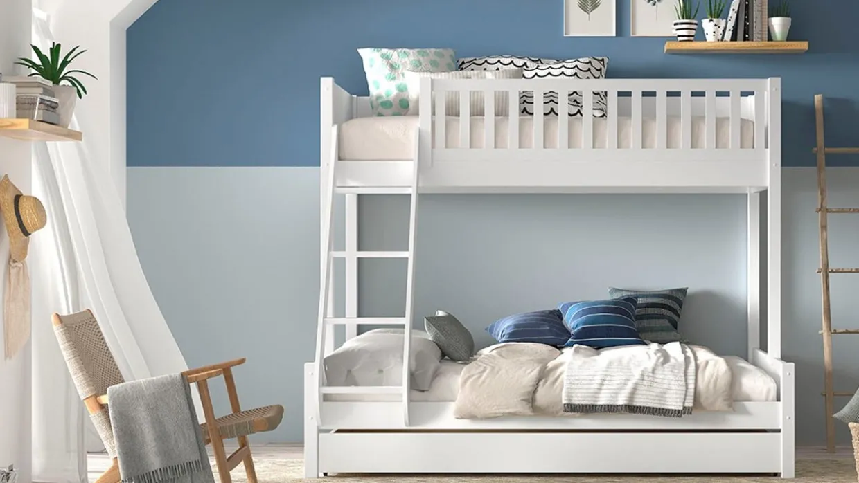 Stapelbed Scott 3-persoons met slaaplade