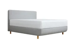 TEMPUR® Bed Arc met hoofdbord Form, schotelbodem en Pro matrassen