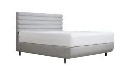 TEMPUR® Bed Arc met hoofdbord Vectra, schotelbodem en Pro matrassen